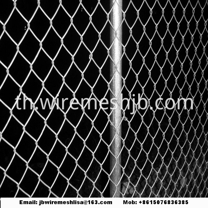 PVC Coated And Galvanized Chain Link Fence